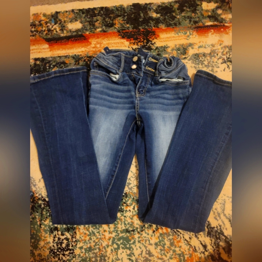 Girls BKE sz 12 adjustable waist Flare leg